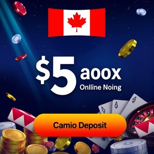 Online Casinos with a $5 Minimum Deposit in Canada