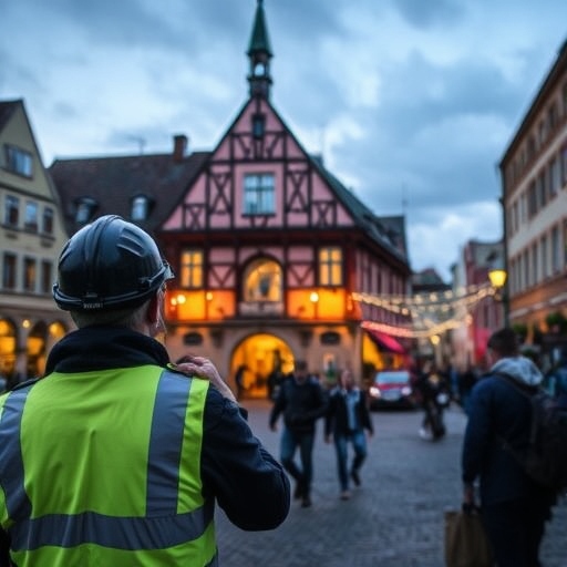 Sicherheitsbewertungen von Veranstaltungsorten und öffentlichen Plätzen in Tübingen.